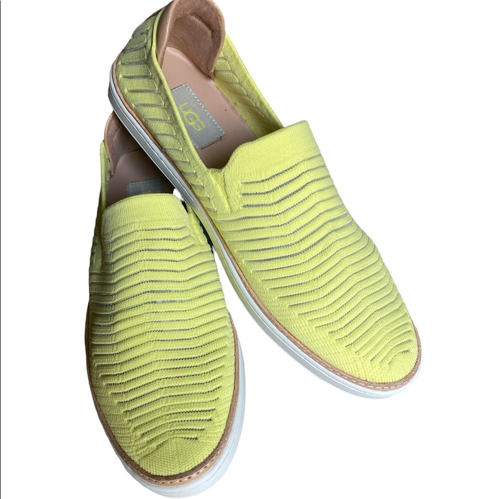 UGG Sammy Breeze Slip-On Sneaker Yellow Size 9.5 Women